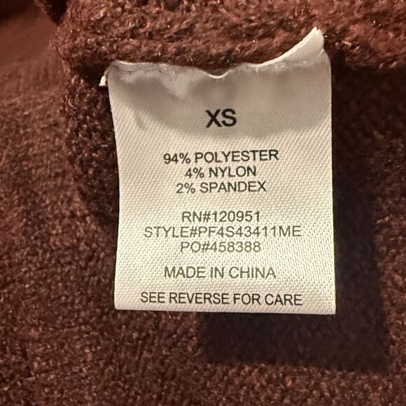 Pink Rose Decadent Chocolate Shirt Style Button Up Cardigan Sweater NEW - Picture 15 of 16